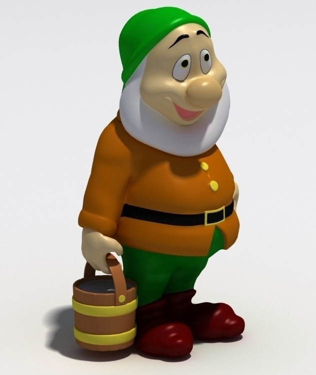 卡通人物 节庆用品 泡沫雕塑 小矮人