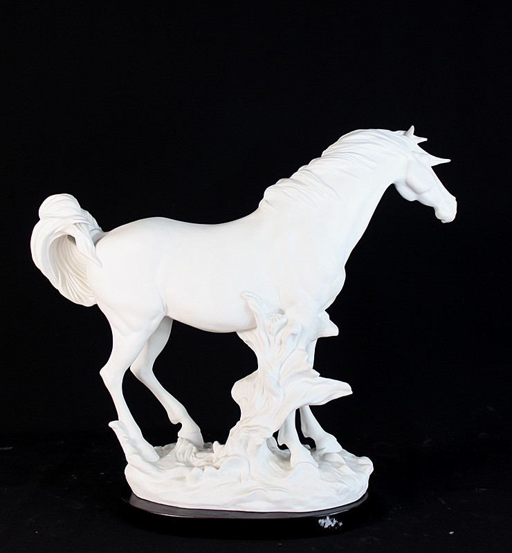 德化陶瓷工艺美术大师瓷雕珍品家居摆饰工艺品车马盈门厂家批发