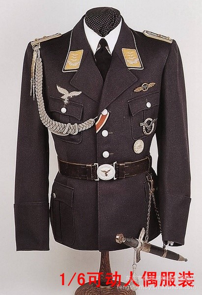 【厂家直销】供应玩具人偶服装 德军系列