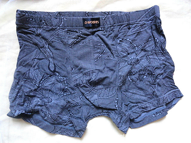 正品 与狼共舞平角 木浆纤维 男士内裤 精美盒装1*2#76702