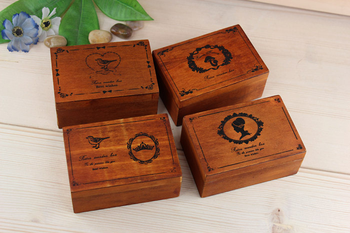 供应信息 竹,木质包装容器 韩国文具 sv12-194 复古小盒/木质 2031243