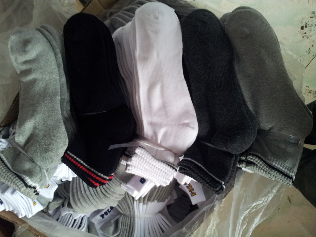 库存与二手 库存产品 库存服饰 库存袜子 超低价位正品,正品【纯棉(半