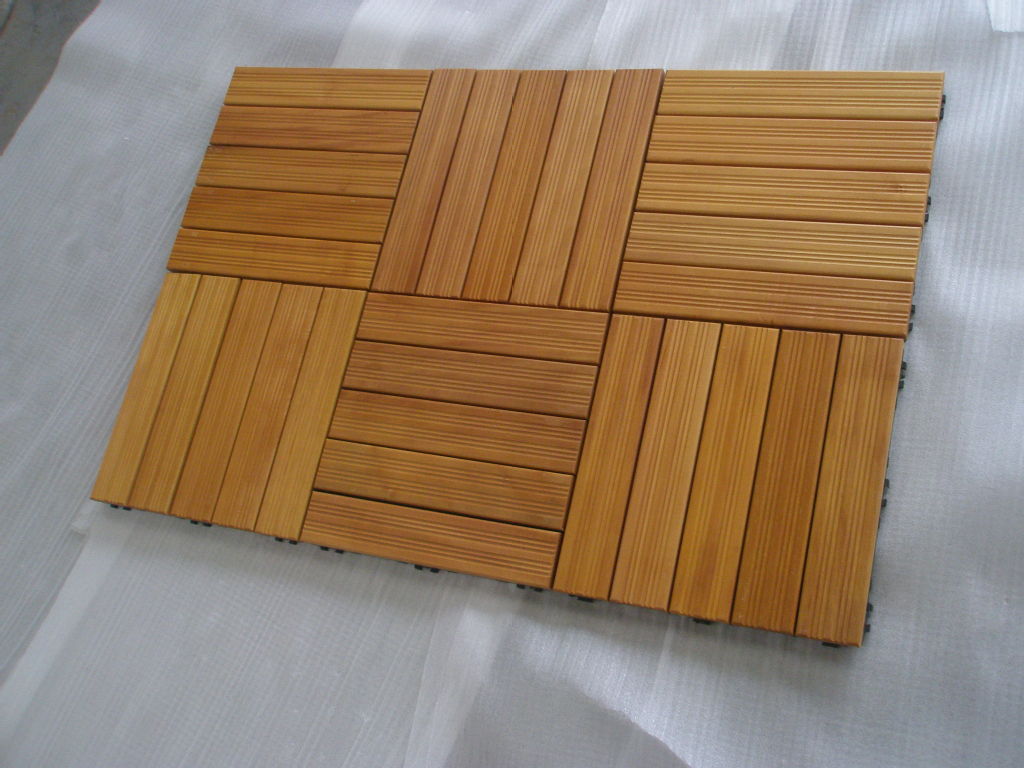 铁苏木五拼 户外地板 实木地板 园艺地板 卫浴地