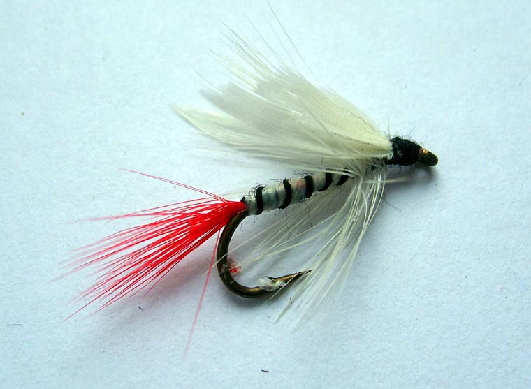 【渔具批发】新款渔具配件flyfishing手工毛钩飞蝇钓假饵飞蝇钩