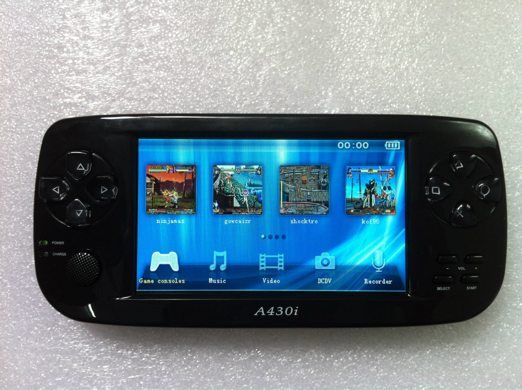 深圳原厂直销全新pep-kiii 32位掌上游戏机 4.3寸超大高清显示屏