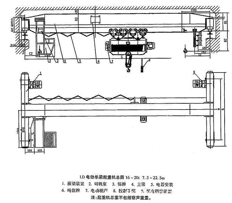 供應單梁行車,行吊 ,航吊 上海江蘇浙江 上海名牌產品