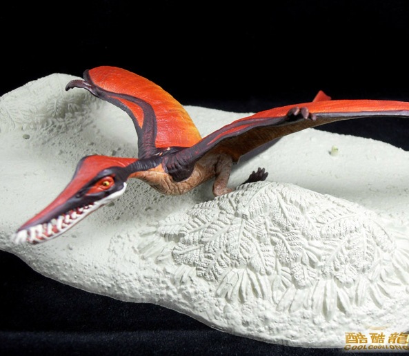 【美国safari正品长尾翼龙喙嘴龙仿真恐龙模型欧美教具欧盟ce认证】价