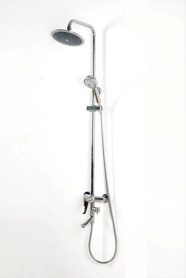 厂家供应水龙头卫浴洁具 x3006 大花洒淋浴头 淋浴套装