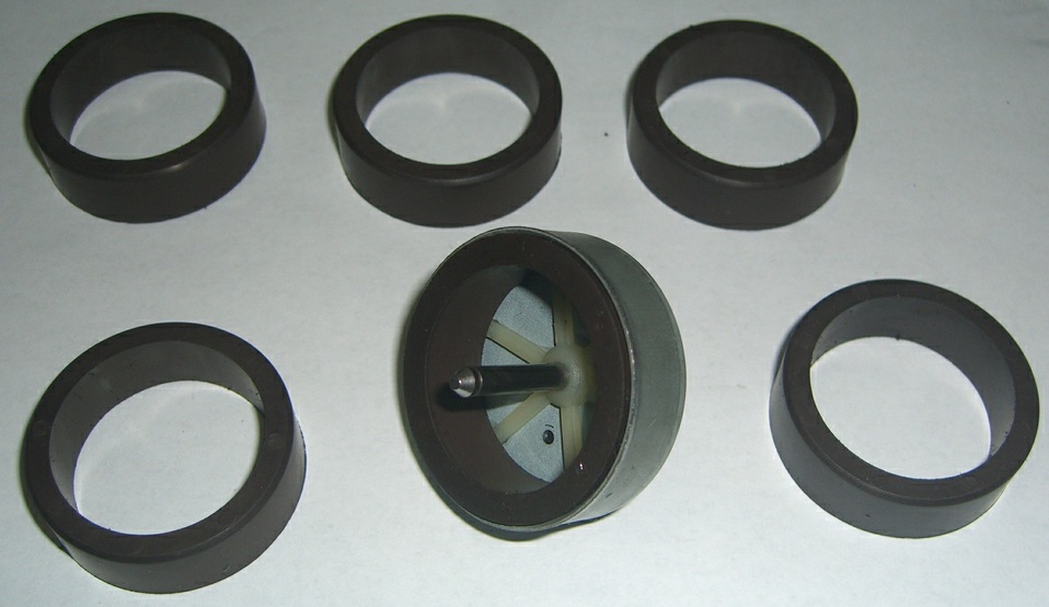 吊扇无刷电机注塑多极磁环