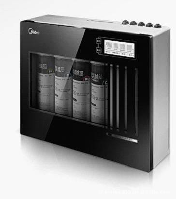 家用ro反渗透净水器 美的厨房净水器mro202-4