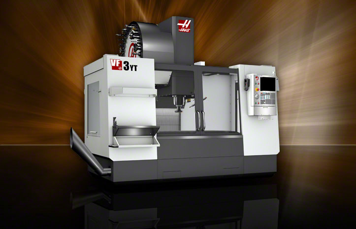 haas哈斯 立式数控加工中心: 50-锥度标准产品 vf-3yt/50