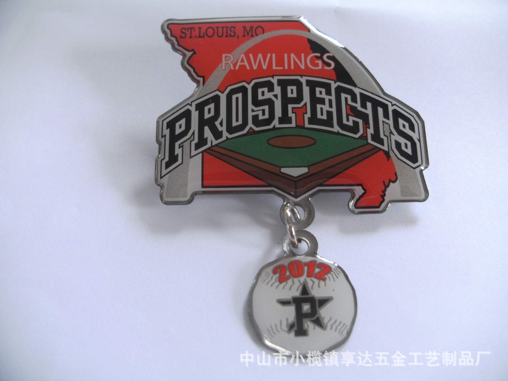 【图】金属滴胶金葱粉徽章_金属工艺品_列表网