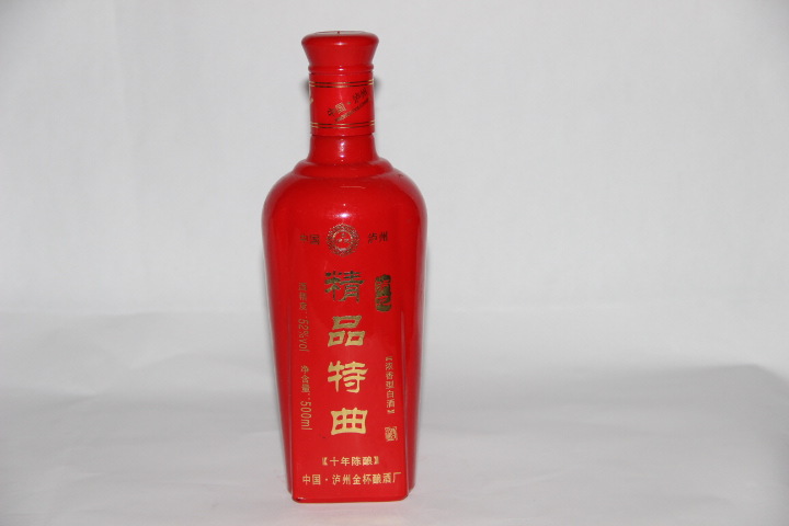 酒类 白酒 低价白酒 泸州白酒 铁盒精品特曲(十年陈酿)