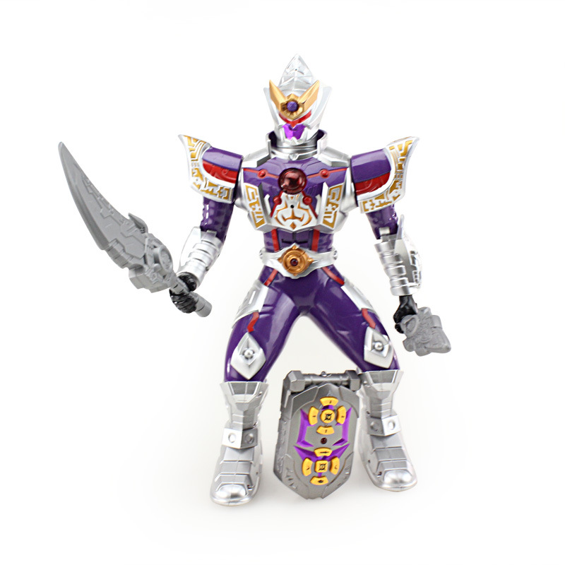 kj51132 铠甲勇士-修罗铠甲套装升级版 智能对话 红外遥控玩具