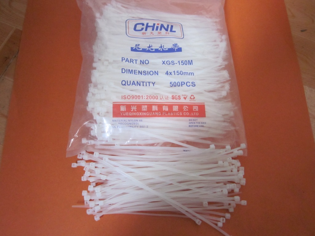 厂家批发【新光牌】尼龙扎带 扎带4*250结束带