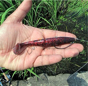 厂家直销路亚假饵 软饵 仿真软鱼 11.5cm 13.2g 一包5个