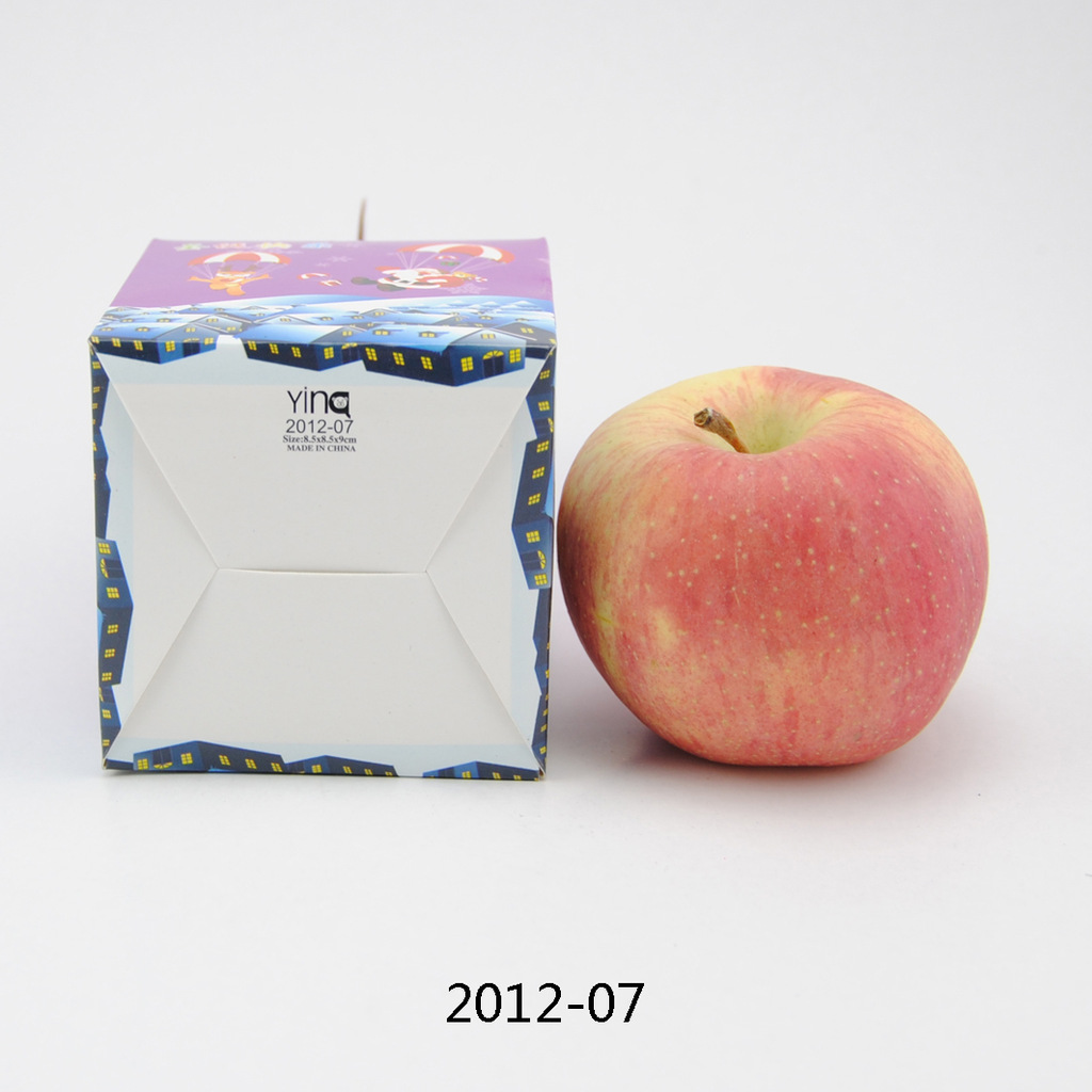 2012-07 圣诞苹果包装礼品盒 平安果盒 苹果包装纸盒 苹果盒