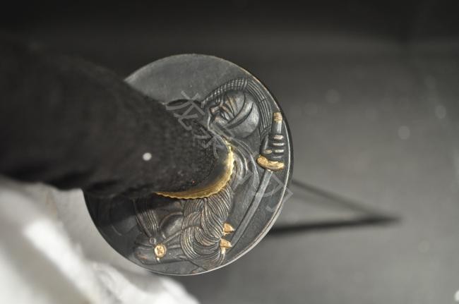 中碳钢日本刀_12寸上杉谦信(未开刃)