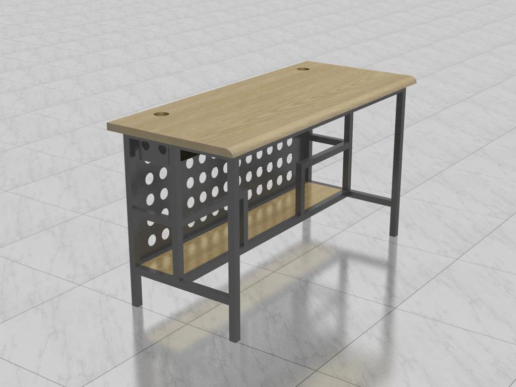 电脑桌图片,多媒体钢木结构 电脑桌图片大全,陕西林翔家具有限公司-5