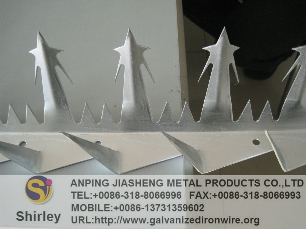 河北 四角钉 刺钉 可做喷漆刺钉 不锈钢刺钉,一般为镀锌板刺钉