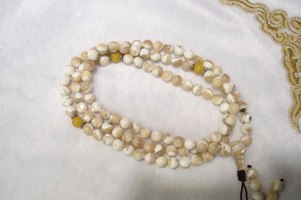 天然夜光贝5mm108颗 216颗佛珠 厂家直销 品种齐全