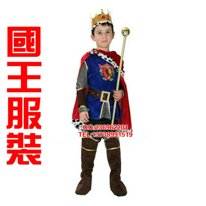 化妆服饰道具 小王子 产品介绍   【名称】:豪华小王子服装 【颜色】