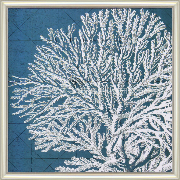 麦田家居 地中海休闲系列 进口原版画芯 室内优品质装饰画