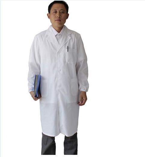 诚信企业上海工作服厂家供应医院新款时尚白大褂 高档白大褂