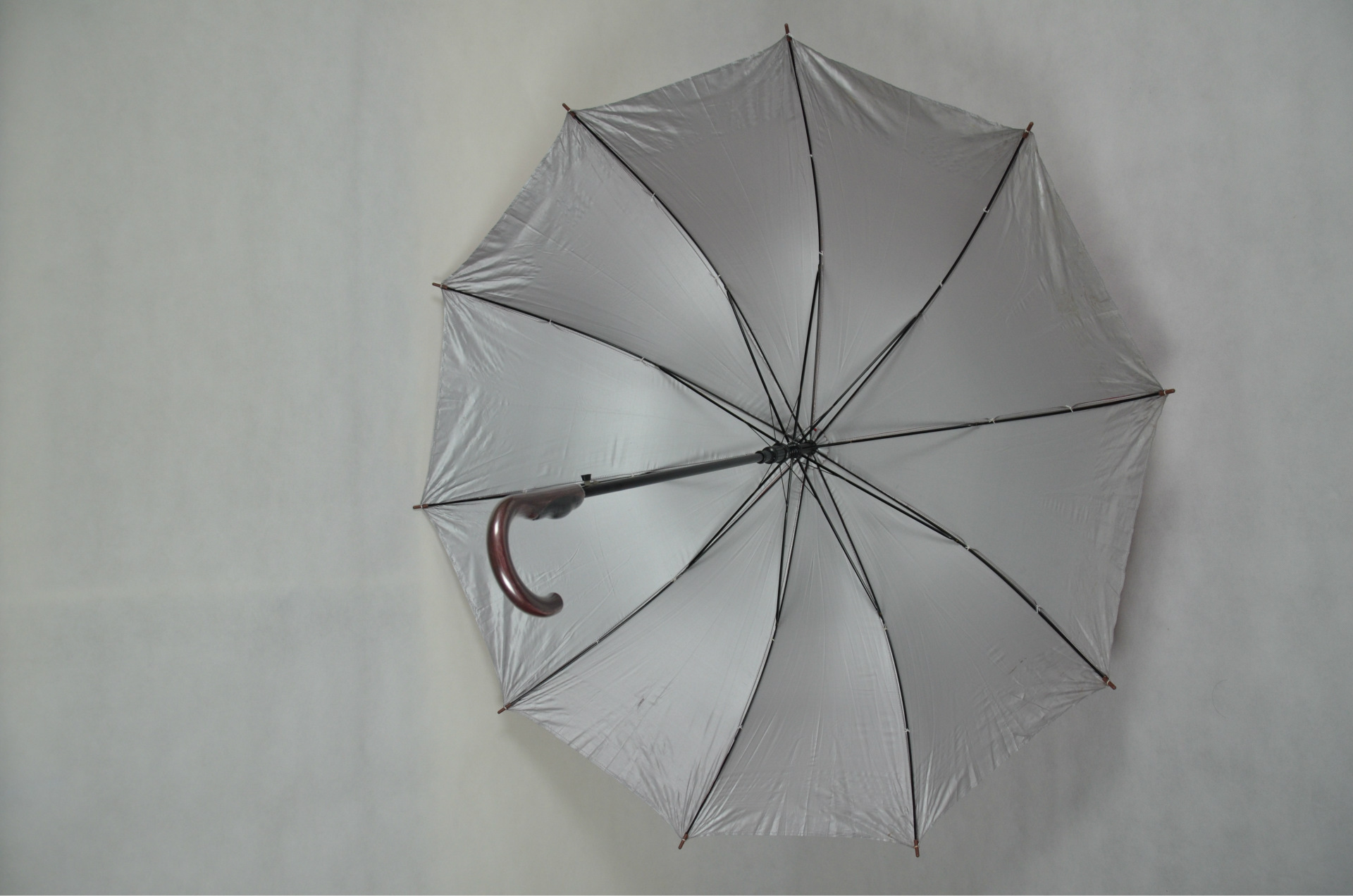 厂家供应银胶直杆伞 直杆遮阳伞 直杆雨伞批发 雨伞外贸