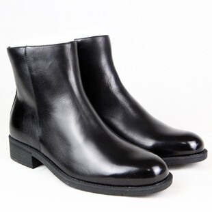 07a校尉常服绒皮鞋 男尖头高帮冬季棉皮鞋 头层牛皮商务休闲皮靴