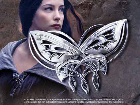 指环王电影 亚玟蝴蝶胸 针霍比特人 暮星 胸针