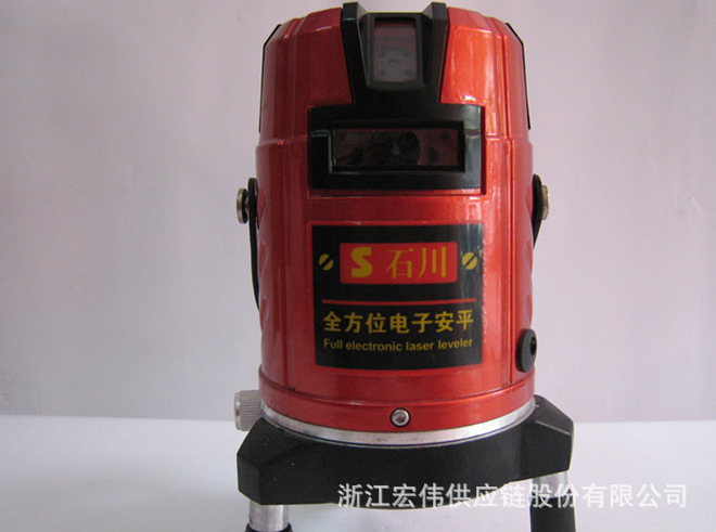石川电安平激光水平仪红外线水平仪5线1点高精自动电子水平仪