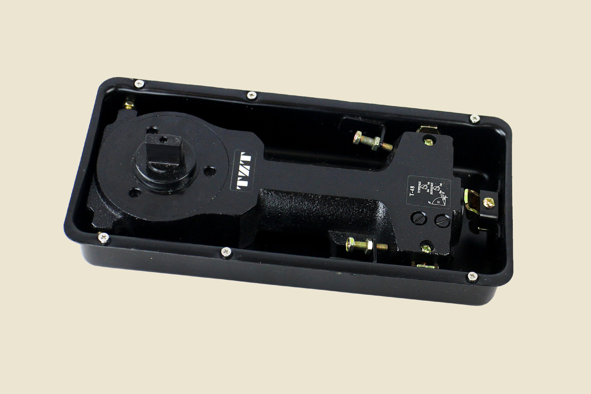 厂家直销地弹簧 818款地弹簧t-48保质50万次 有/无框玻璃门地弹簧