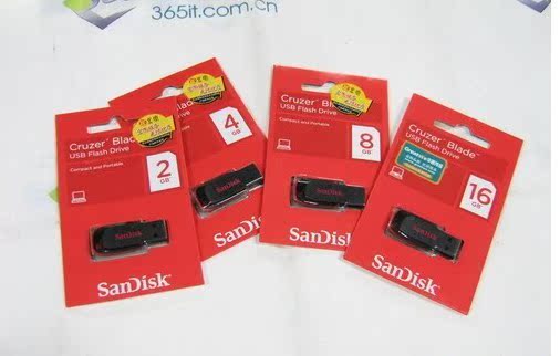 原装sandisk 闪迪 z50 酷刃 4g 8g 16g 32g u盘 创意u盘全国联保