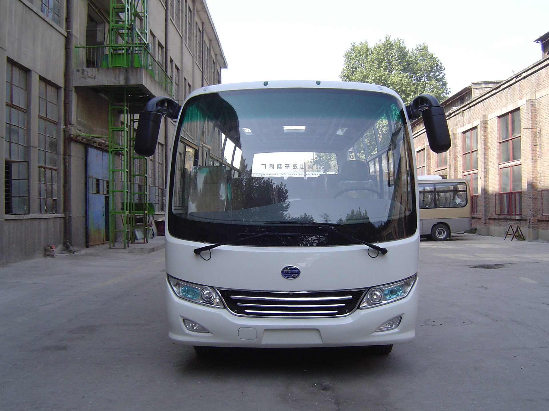 大中巴客车fz6760前顶盖