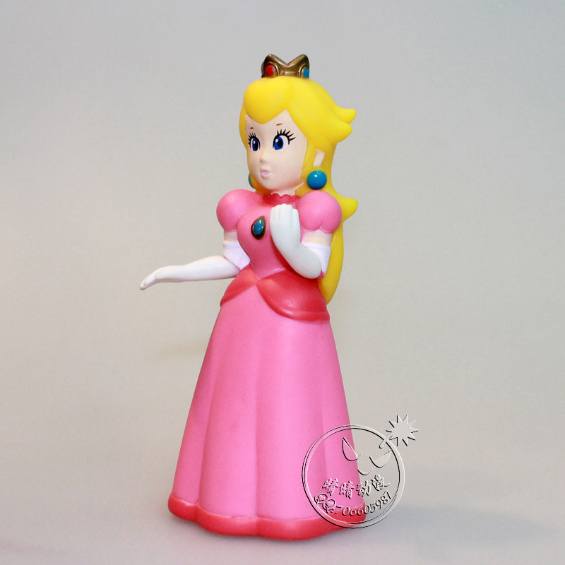 批发供应super mario超级马里奥公仔玩偶小号碧琪公主15cm袋装