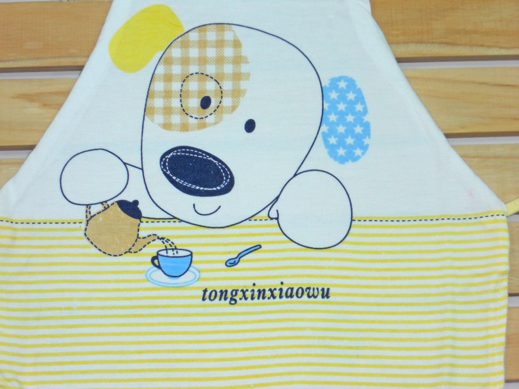 童欣小屋 100%竹纤维 卡通 婴儿带脚肚兜/宝宝围兜/新生儿护肚