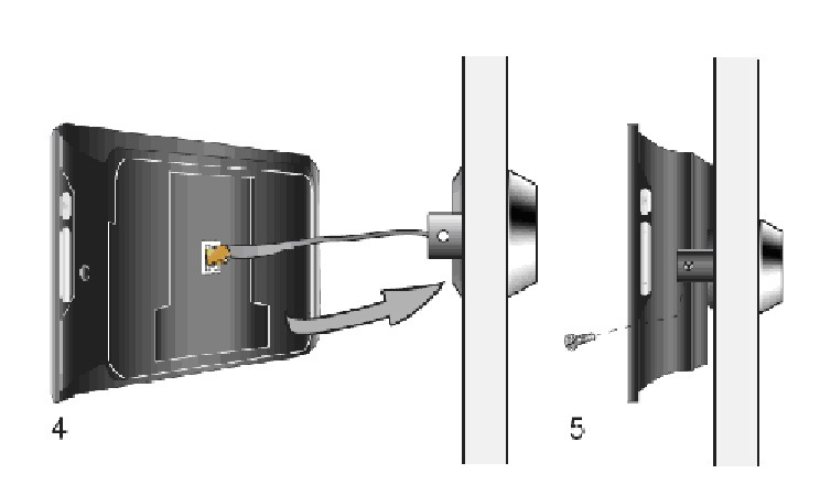 5寸液晶130万像素智能监控拍照录像猫眼门铃