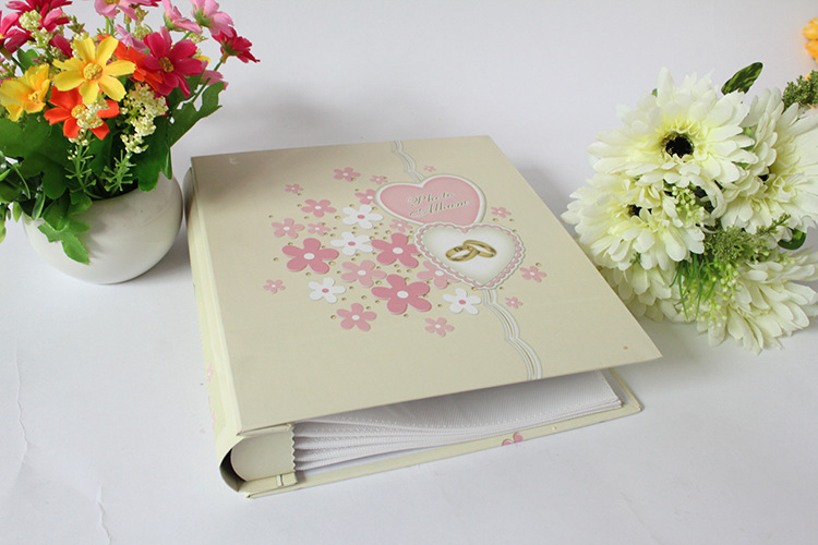 创意礼物 立体心形图案相册 插页式 相册 影集 厂家直销相册