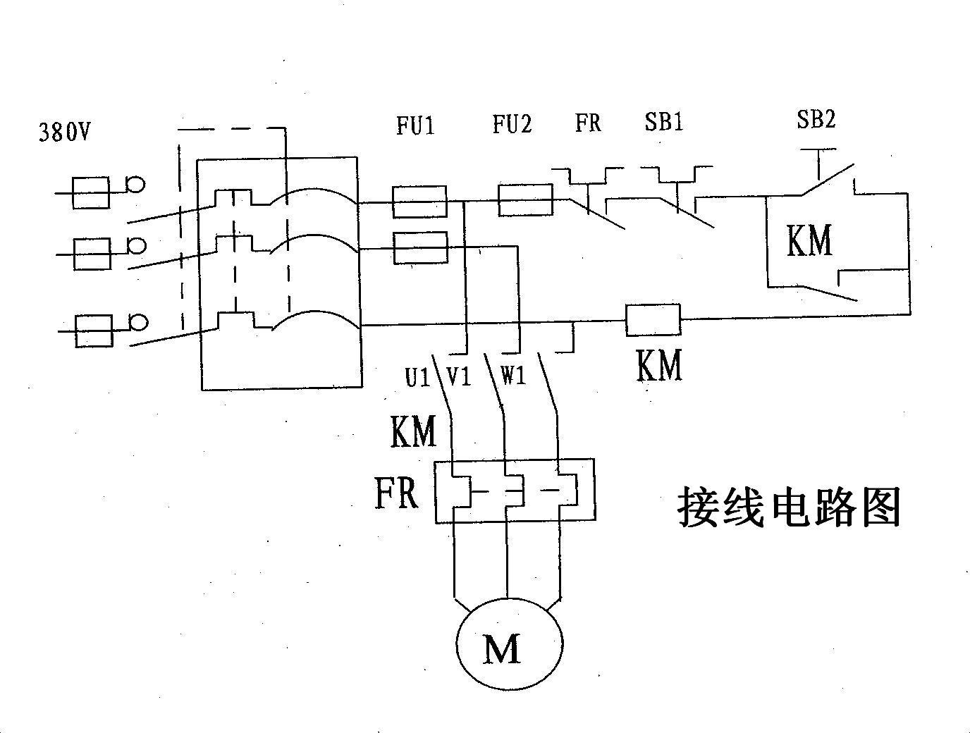 电子离心开关接线图图片