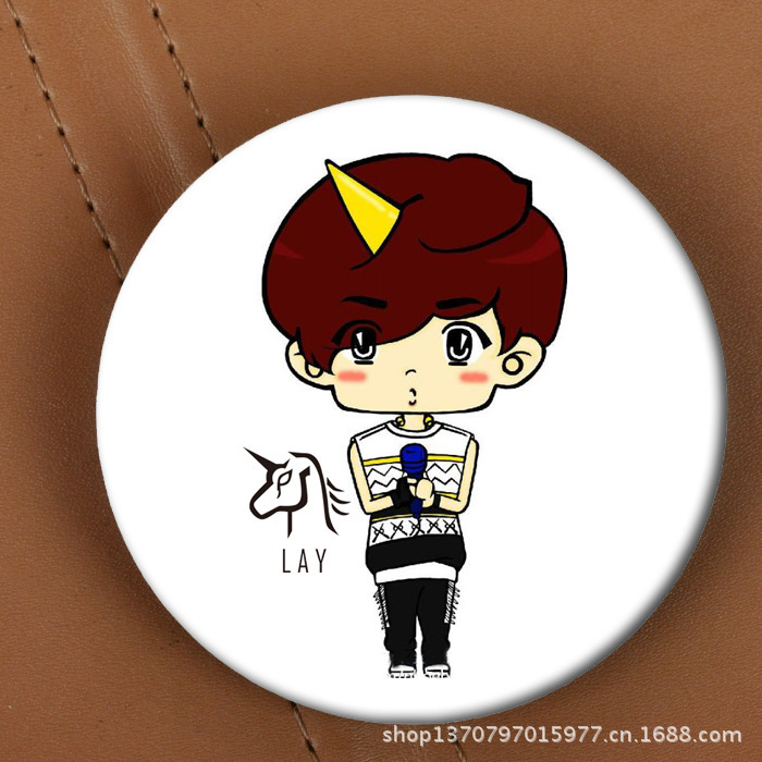 exo lay 张艺兴 标志 徽章 同款 【hz466】满500元起发货