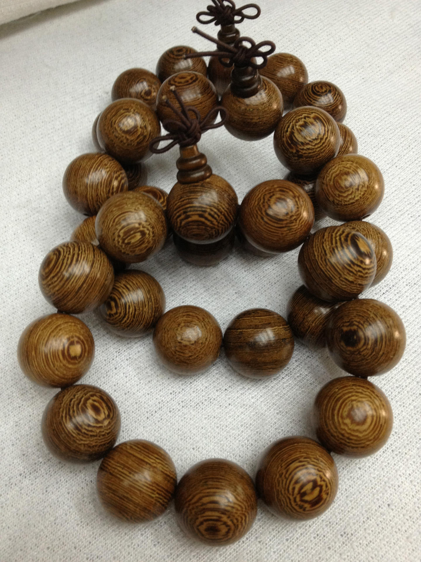 正宗鸡翅木20mm12男女情侣款佛珠念珠开运辟邪