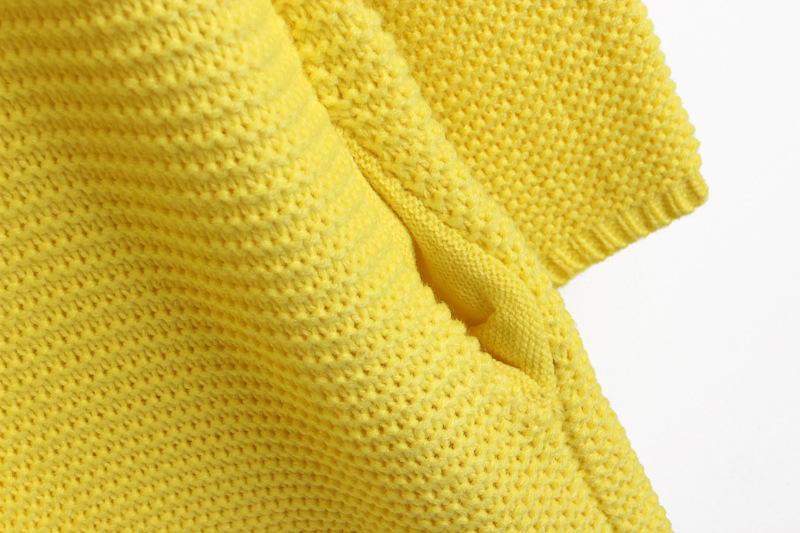 2013秋装韩国糖果色菠萝针织衫宽松系带中长款毛衣外套粗毛线开衫