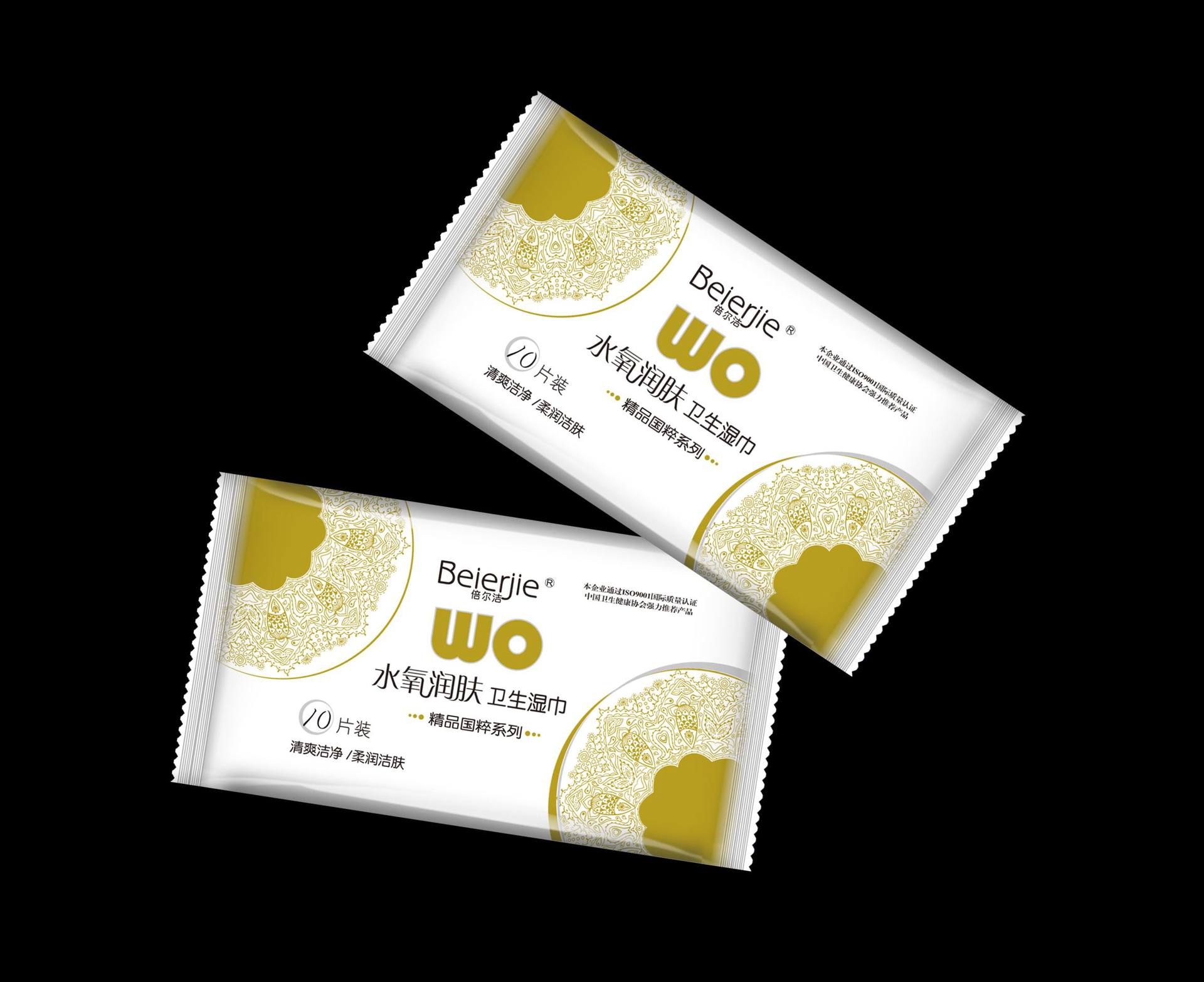 倍尔洁水氧润肤湿巾