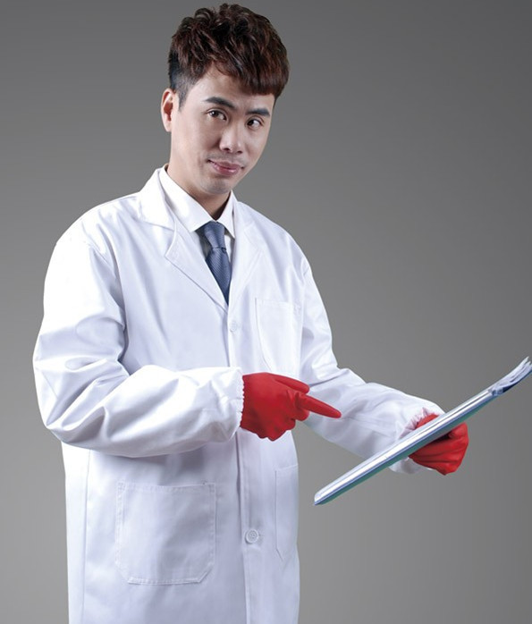 杭友 正品hy092化验 医用大褂 实验室服 白大褂