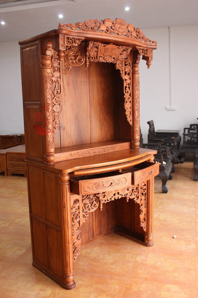 家居用品,母婴,玩具 家具 案,台类 非洲黄花梨神柜 图集