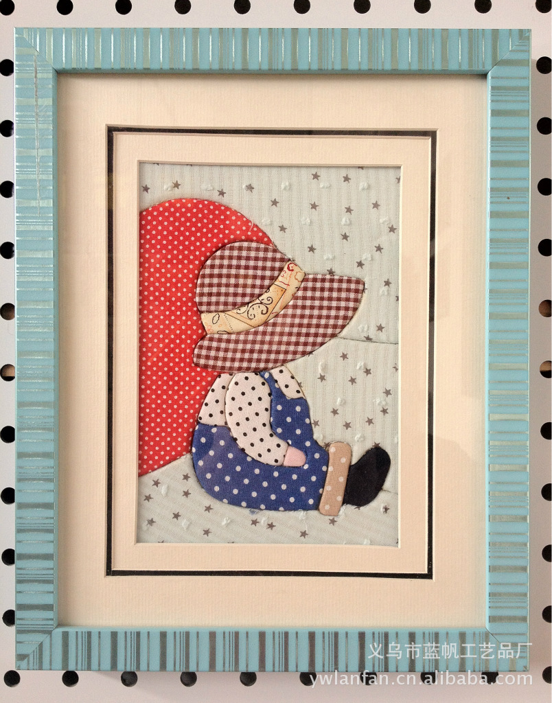 diy布艺相框&手工画框,纯手工制作