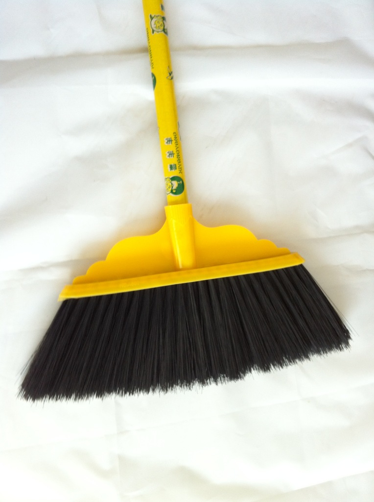 厂家直销 高档塑料大扫把 木棍大扫帚 工厂家用清洁全场混批n1315