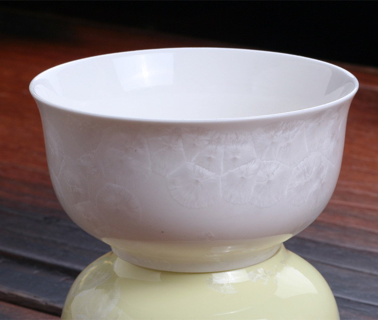 【批量供应】博晶蓝晶声玉振系列艺术釉分餐分饮标准碗