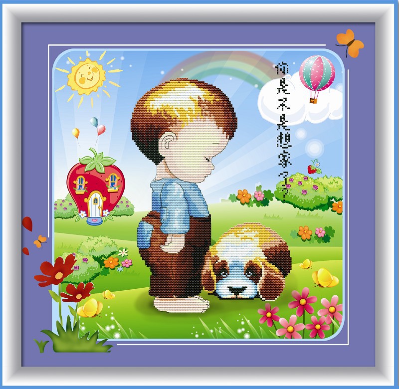 丝蒂尔最爱十字绣批发100精准3d5d十字绣5d立体想家